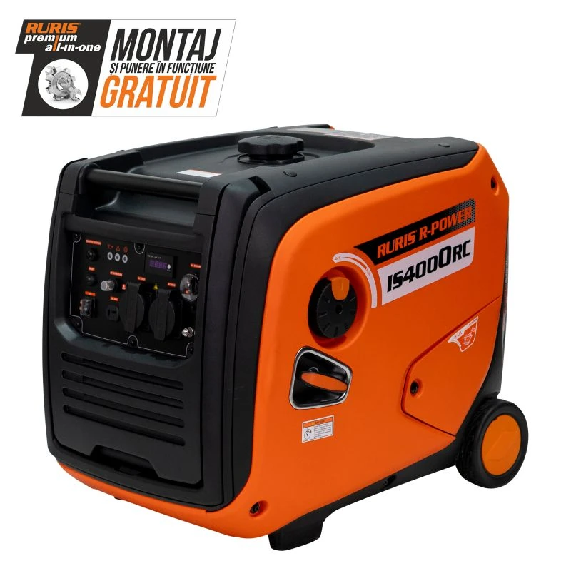 Generator Invertor Ruris R-Power IS4000 RC 5.5CP/4kW Generator Invertor Ruris R-Power IS4000 RC 5.5CP/4kW