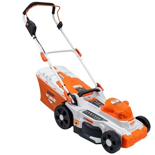 masina de tuns gazon pe acumulator ruris rxi3744e power alfa up {contine 2 acumulatori+incarcator dublu}