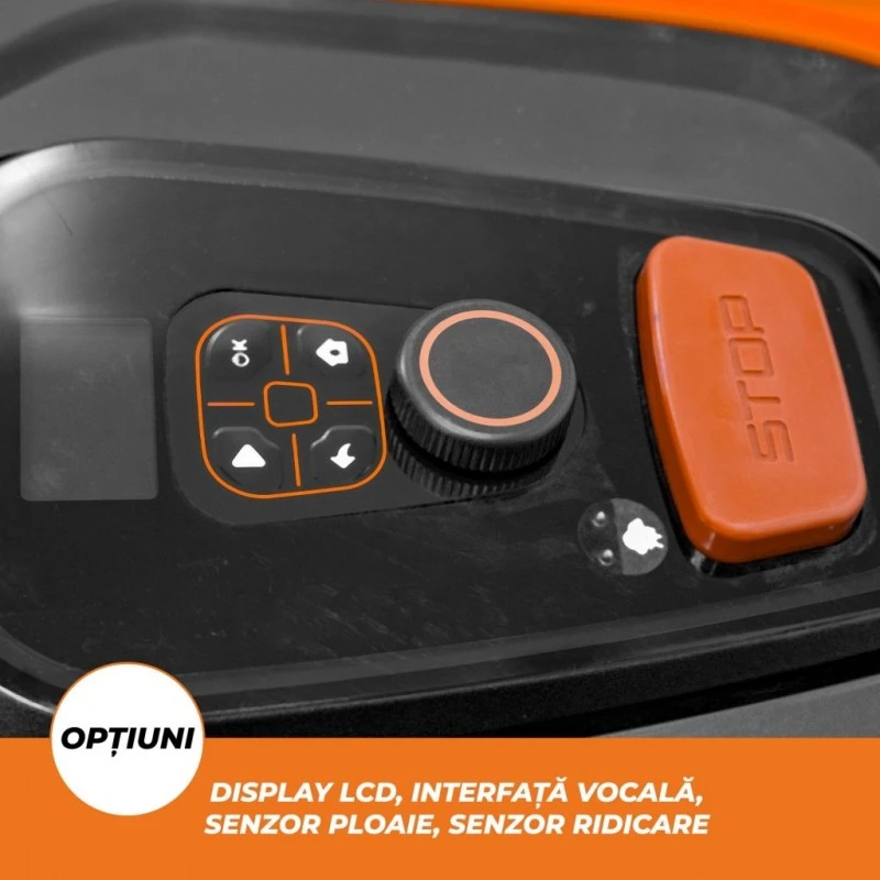 Robot de tuns gazon fara fir perimetral RURIS Sentinel 1500