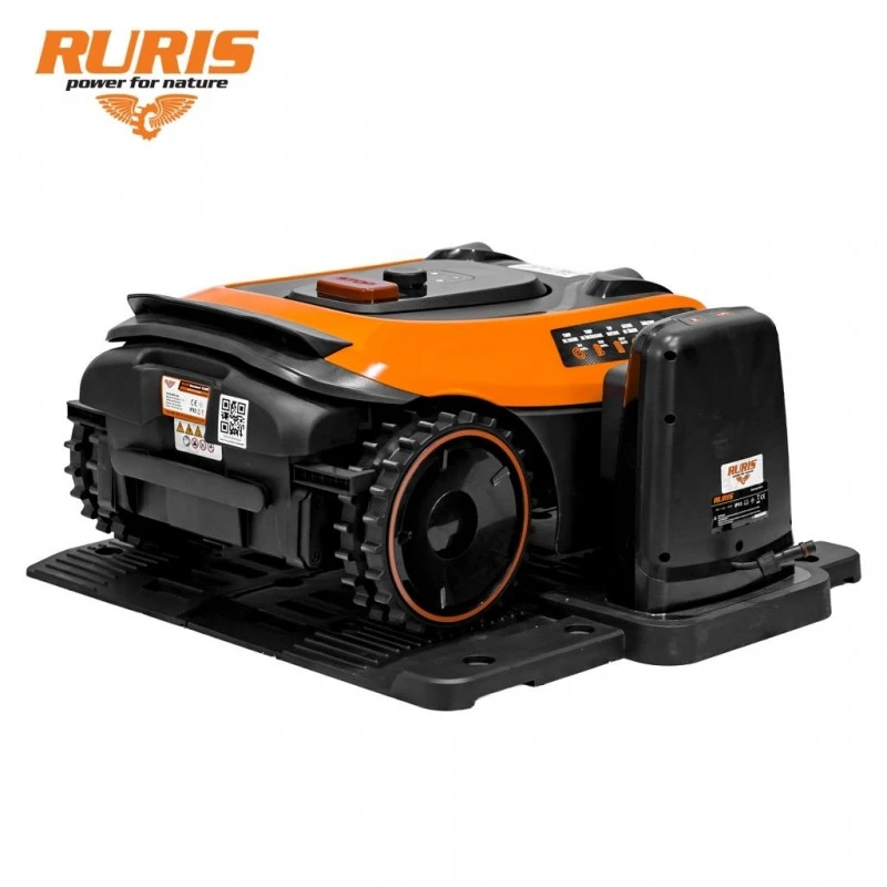 Robot de tuns gazon fara fir perimetral RURIS Sentinel 1500