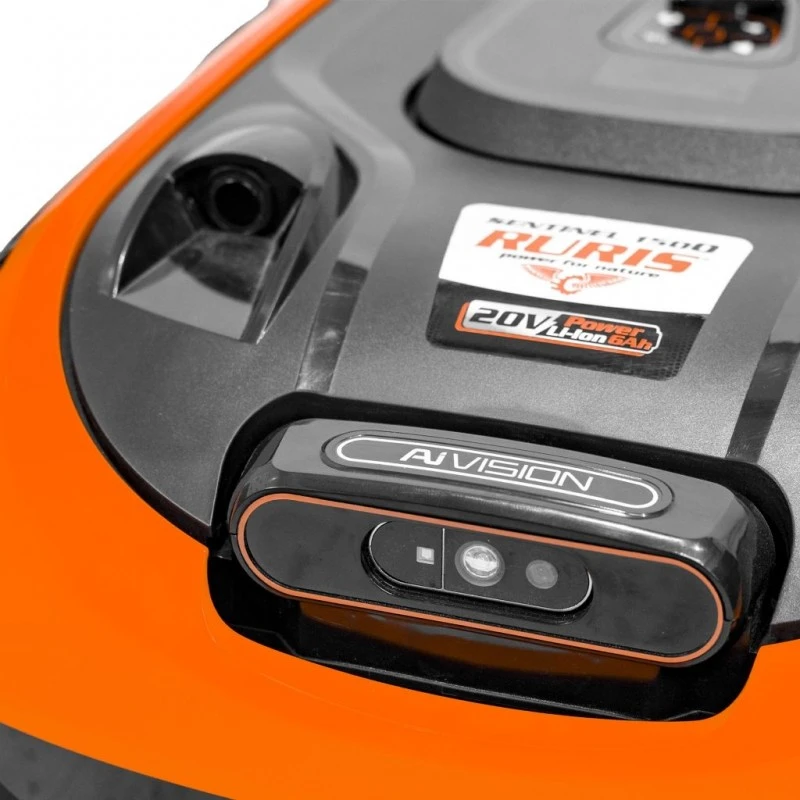 Robot de tuns gazon fara fir perimetral RURIS Sentinel 1500