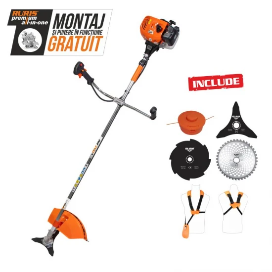 Motocoasa de umăr Ruris DAC 210, 1.7 CP