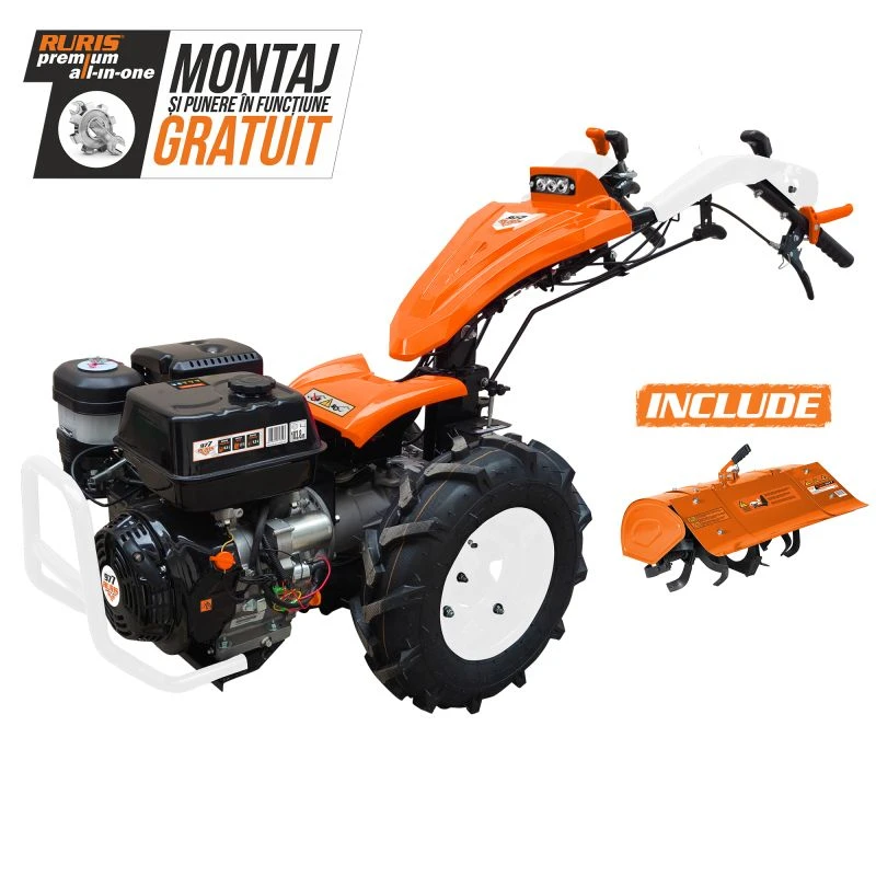 Motocultivator RURIS 977 S + Freza de sapat S 977 16 CP Motocultivator RURIS 977 S + Freza de sapat S 977 16 CP