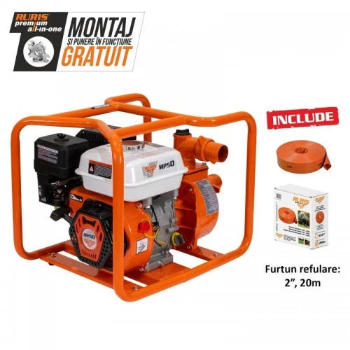 Motopompa ruris mp 50 + furtun refulare 2.0 20m