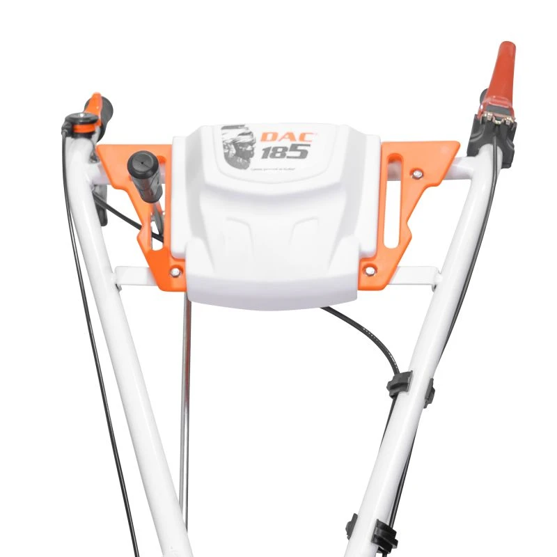 Motosapatoare DAC 185, 8.5 CP + roti cauciuc 5.00-8 + Remorca Ruris 450S