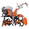 Motosapatoare DAC 185, 8.5 CP + roti cauciuc 5.00-8 + Remorca Ruris 450S