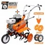 Motosapa DAC 7000 ACC 1 roti cauciuc 4.00-8+rarita ajustabila+roti metalice 350 fara manicot 7CP