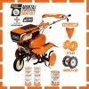 Motosapa RURIS 7500 ACC1 + roti cauciuc 4.00-8+rarita+roti metalice 350 fara manicot 7CP Motosapa RURIS 7500 ACC1 + roti cauciuc 4.00-8+rarita+roti metalice 350 fara manicot 7CP