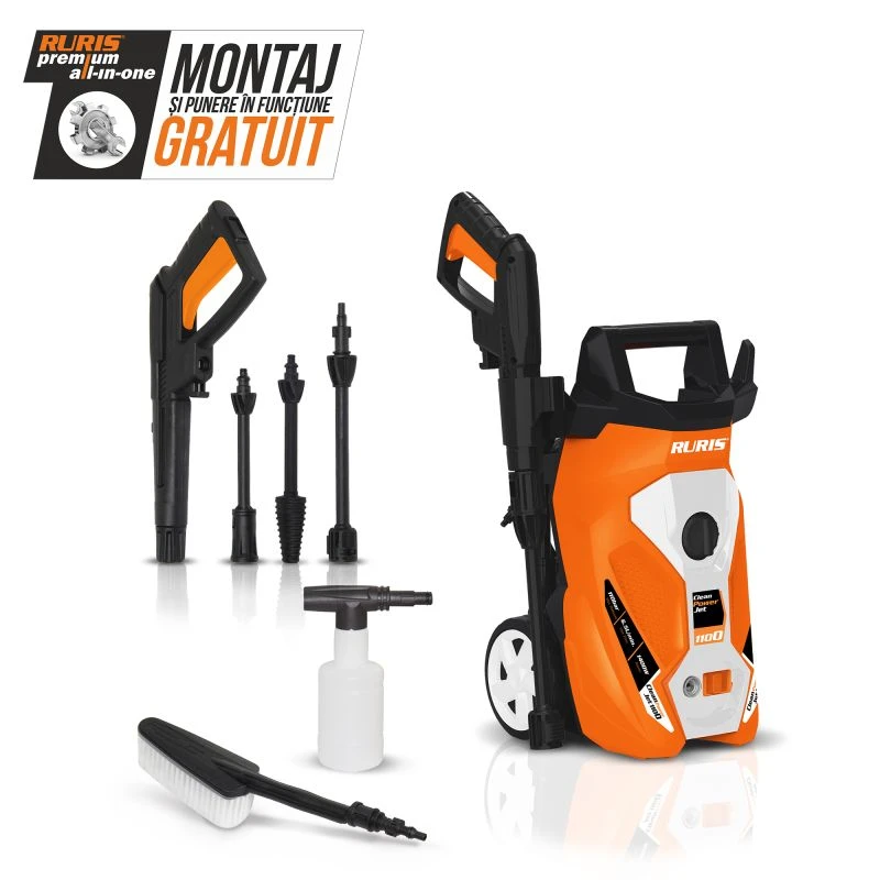 Spalator cu presiune RURIS CleanPowerJet 1300 Spalator cu presiune RURIS CleanPowerJet 1300