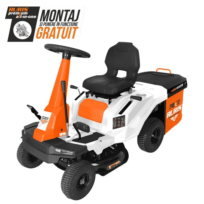 Tractor de Tuns Gazon RURIS RX Pilot 003 CVT 7.5 CP Tractor de Tuns Gazon RURIS RX Pilot 003 CVT 7.5 CP