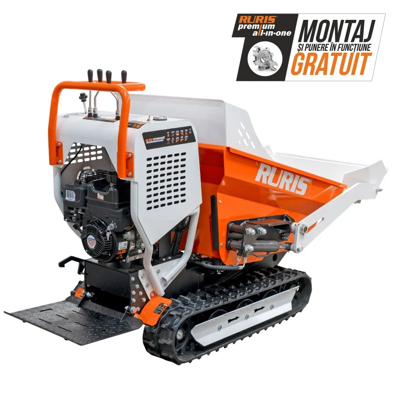 Incarcator Frontal RURIS RTS 8000 Buldohidraulic, 600 kg, motor Briggs & Stratton 9 CP