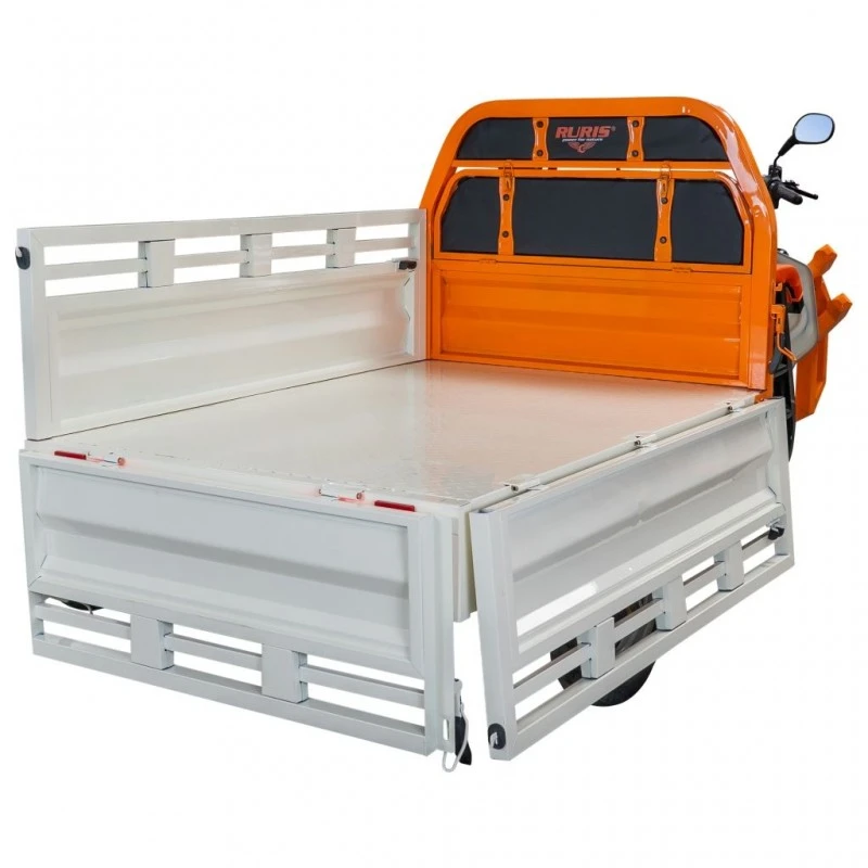 Triciclu electric cargo RURIS Pilot 3130A, Motor 3600W, Baterie 72V 58Ah, Autonomie 80 km, Capacitate 603 kg, Frana Fata Disc / Spate Tambur, Display LCD Extra-Large, Alb Triciclu electric cargo RURIS Pilot 3130A, Motor 3600W, Baterie 72V 58Ah, Autonomie 80 km, Capacitate 603 kg, Frana Fata Disc / Spate Tambur, Display LCD Extra-Large, Alb
