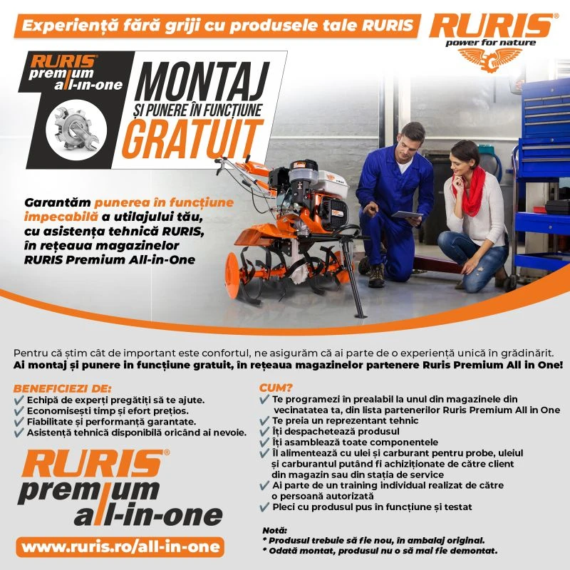 Masina Electrica RURIS Pilot GT500 Negru 2000 W Masina Electrica RURIS Pilot GT500 Negru 2000 W