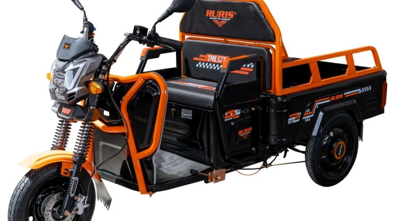 Triciclu electric RURIS Pilot: ce model ți se potrivește pentru marfă sau persoane