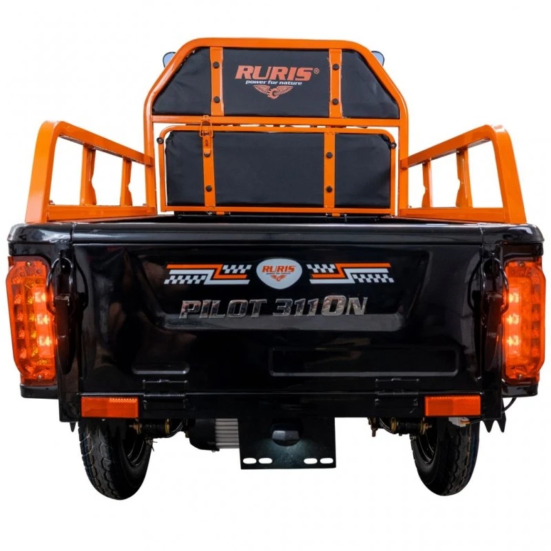 Triciclu Electric Cargo RURIS Pilot 3110N – Motor 2000W, Baterie 72V 32Ah, Autonomie 80 km, Sarcina 300 kg, Max. 25 km/h, Negru Triciclu Electric Cargo RURIS Pilot 3110N – Motor 2000W, Baterie 72V 32Ah, Autonomie 80 km, Sarcina 300 kg, Max. 25 km/h, Negru