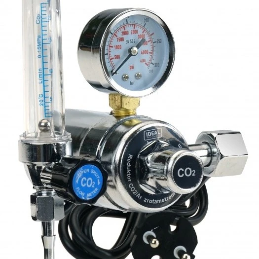 Ideal Reductor Co2 Argon 230/24l/min Incalzitor Ideal Reductor Co2 Argon 230/24l/min Incalzitor