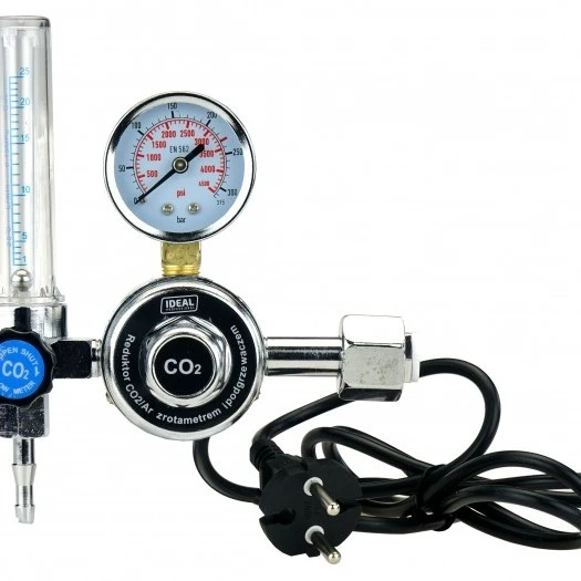 Ideal Reductor Co2 Argon 230/24l/min Incalzitor Ideal Reductor Co2 Argon 230/24l/min Incalzitor
