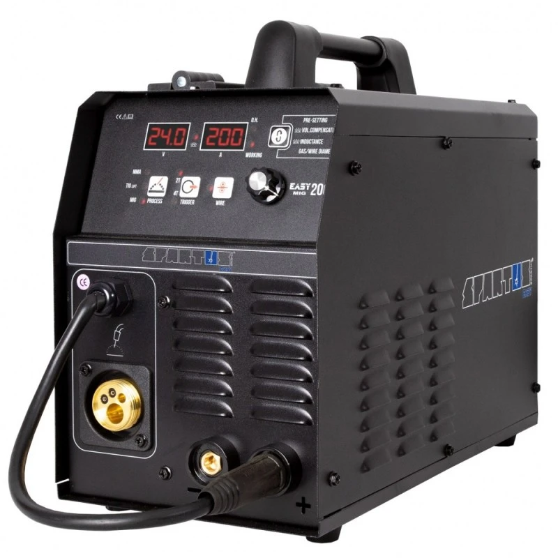 Spartus EasyMIG 200 - 200A 220V, 3 in 1, Sinergic