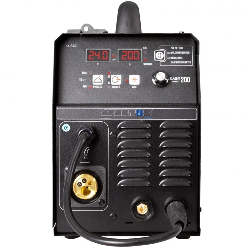 Spartus EasyMIG 200 - 200A 220V, 3 in 1, Sinergic