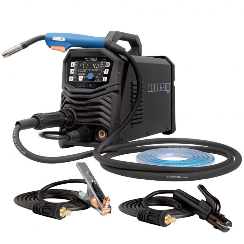 Spartus EasyMIG 210LED - 200A, Aparat de sudura MIG MAG 220V Spartus EasyMIG 210LED - 200A, Aparat de sudura MIG MAG 220V