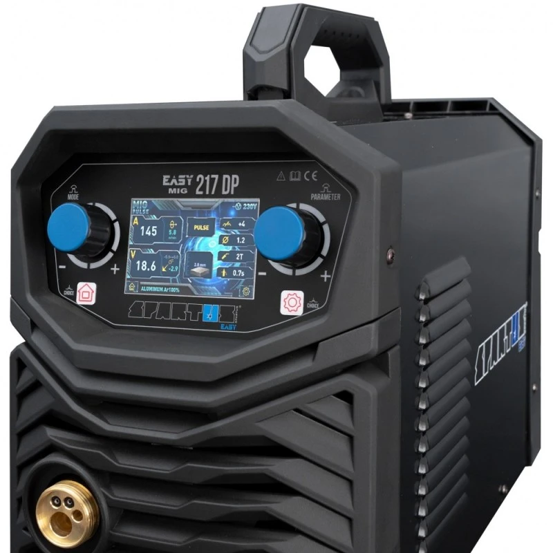 Spartus EasyMIG 217DP - 200A, Pulsat, Aparat de sudura MIG MAG 230V Rola 5Kg Spartus EasyMIG 217DP - 200A, Pulsat, Aparat de sudura MIG MAG 230V Rola 5Kg