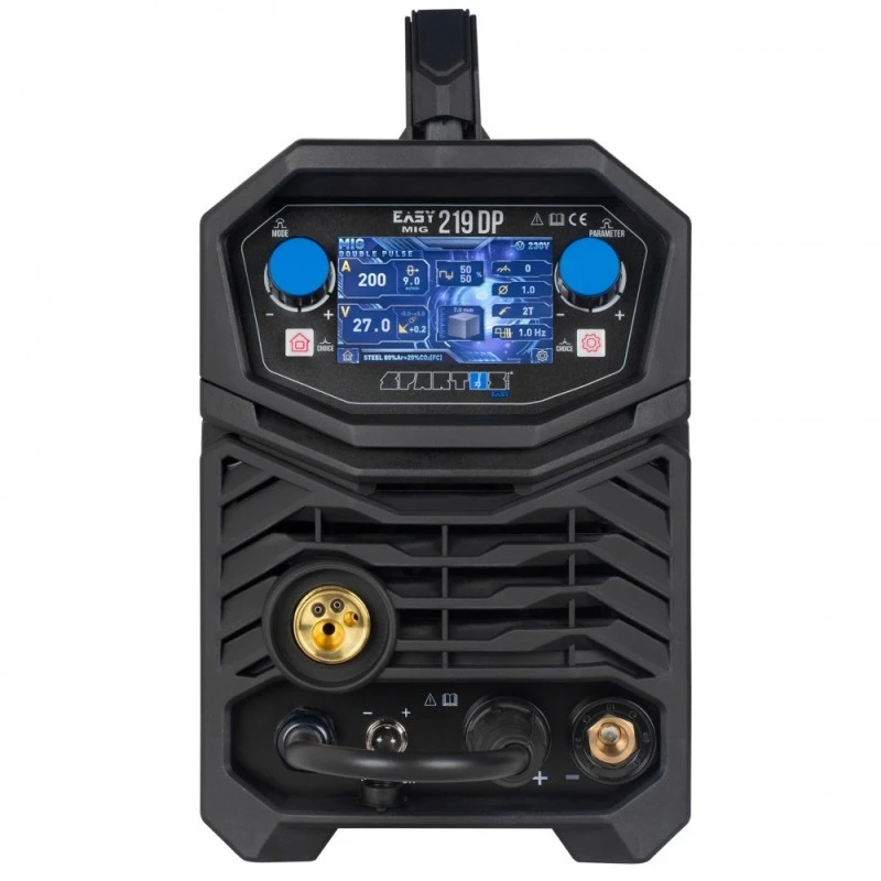 Spartus EasyMIG 219DP - 200A, Pulsat, Aparat de sudura MIG MAG 230V Rola 5Kg