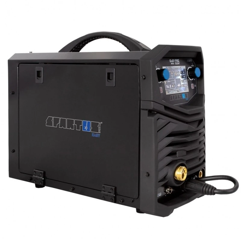 Spartus EasyMIG 225 LCD - 220A, Aparat de sudura MIG MAG 220V Rola 15Kg Spartus EasyMIG 225 LCD - 220A, Aparat de sudura MIG MAG 220V Rola 15Kg