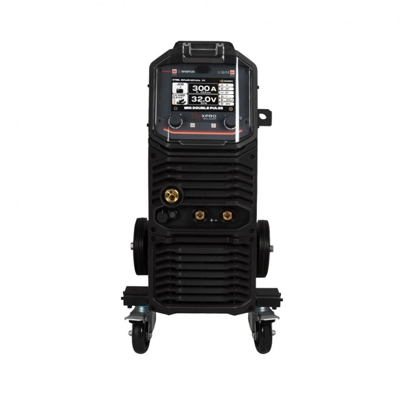 Spartus XPRO350 DP - 350A, Aparat de sudura MIG MAG Pulsat, 400V Rola 15Kg Spartus XPRO350 DP - 350A, Aparat de sudura MIG MAG Pulsat, 400V Rola 15Kg