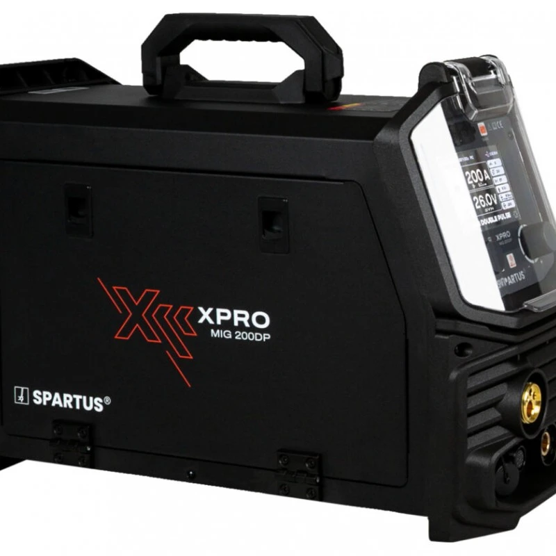 Spartus XPRO 200 DUAL PULSE - 200A, Aparat de sudura MIG MAG 220V Rola 5Kg Spartus XPRO 200 DUAL PULSE - 200A, Aparat de sudura MIG MAG 220V Rola 5Kg