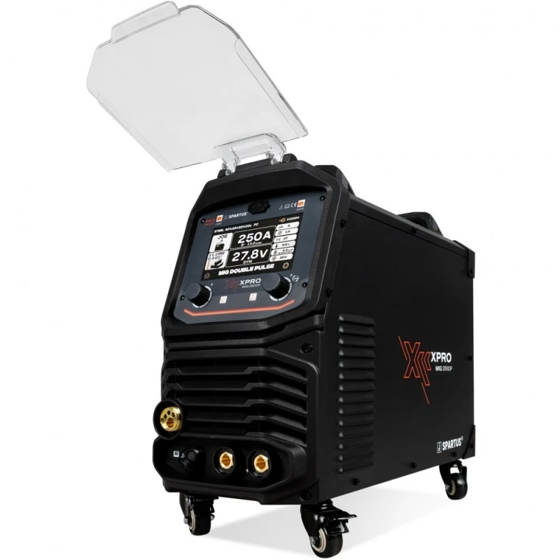 Spartus XPRO 260 DUAL PULSE - 250A, Aparat de sudura MIG MAG 220V, cap. rola 15Kg Spartus XPRO 260 DUAL PULSE - 250A, Aparat de sudura MIG MAG 220V, cap. rola 15Kg
