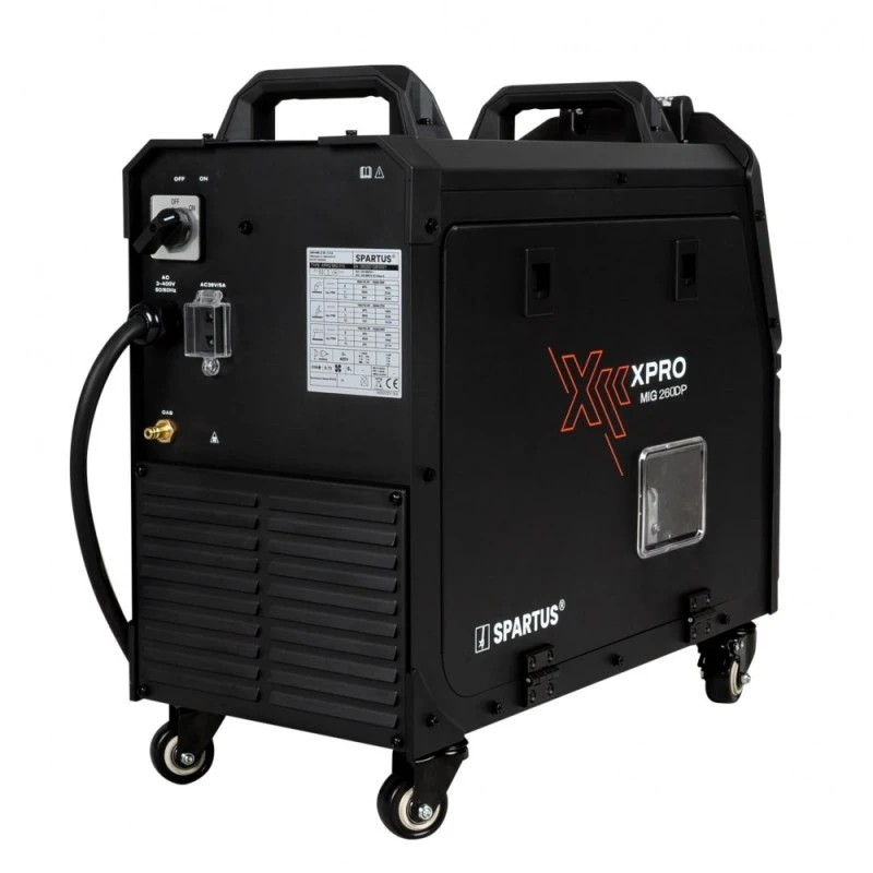Spartus XPRO 260 DUAL PULSE - 250A, Aparat de sudura MIG MAG 220V, cap. rola 15Kg Spartus XPRO 260 DUAL PULSE - 250A, Aparat de sudura MIG MAG 220V, cap. rola 15Kg