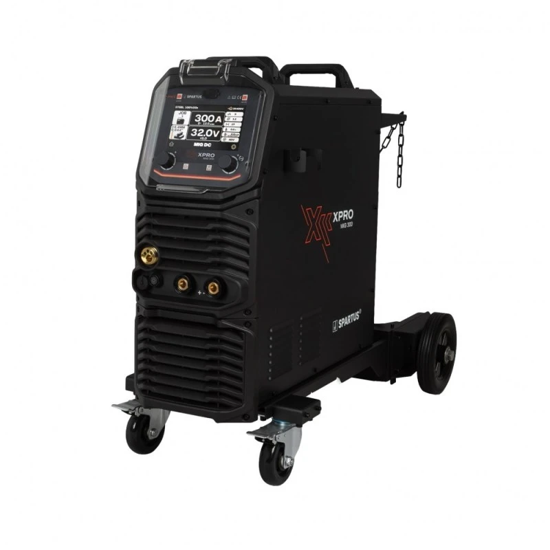 Spartus XPRO300 - 300A,  Aparat de sudura MIG MAG 400V Rola 15Kg