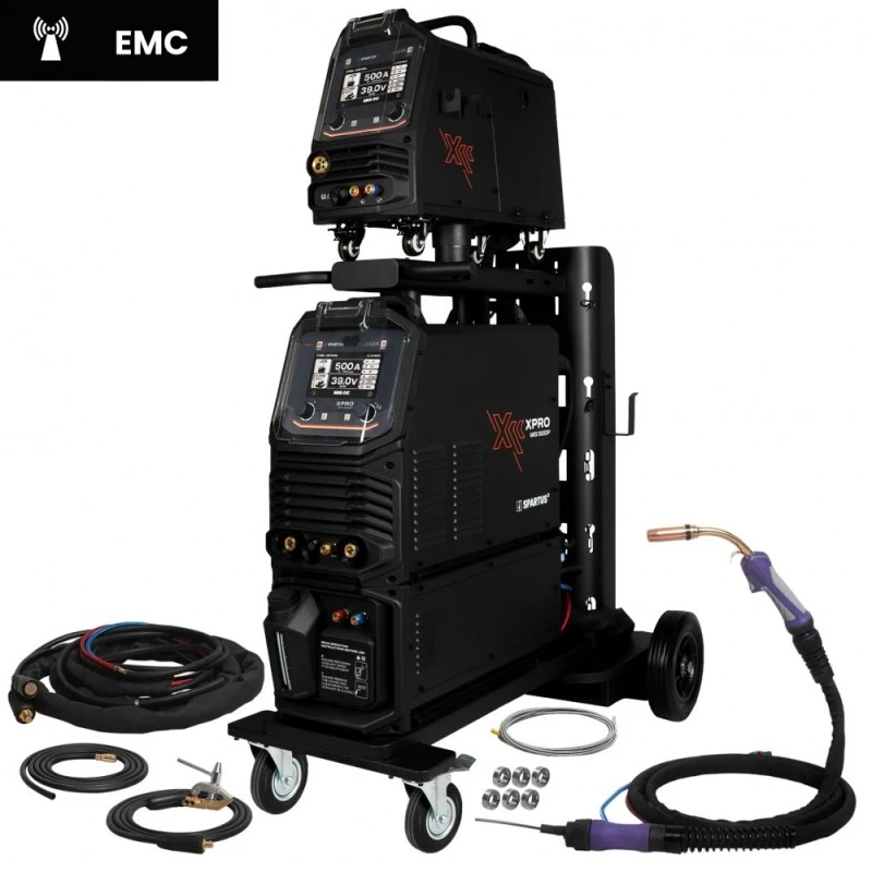 Spartus XPro MIG 500 DUAL PULSE  - Aparat de sudura MIG MAG, PULS si DUBLU PULS, 500A 400V Rola 15Kg