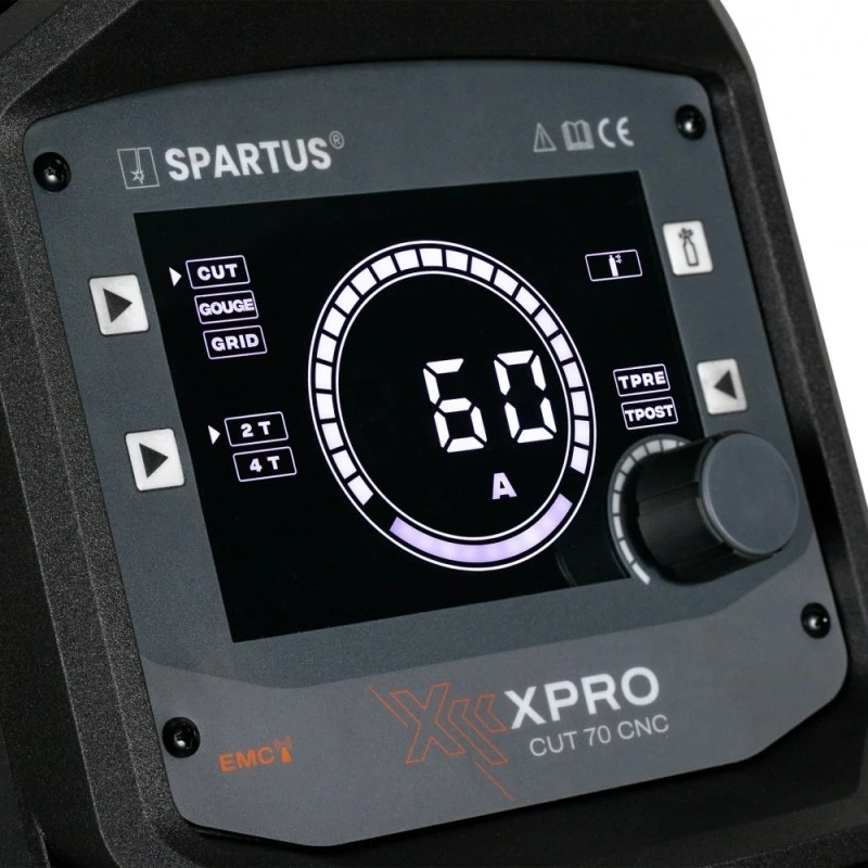 SPARTUS® XPro CUT 70CNC - aparat debitare plasama 60A 380V, max. 40mm