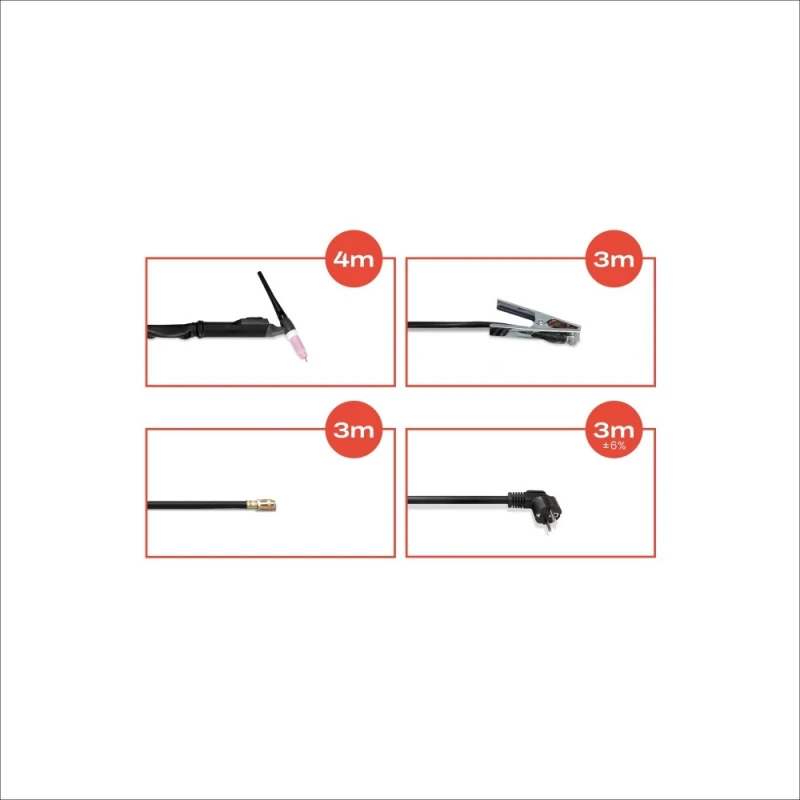 SPARTUS XPro TIG 200P DC  - Aparat sudura TIG DC 200A 220V, torta 4m