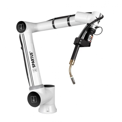 Cobot de sudură SPARTUS MIGBOT 1000 cu telecomandă, raza actiune 922mm