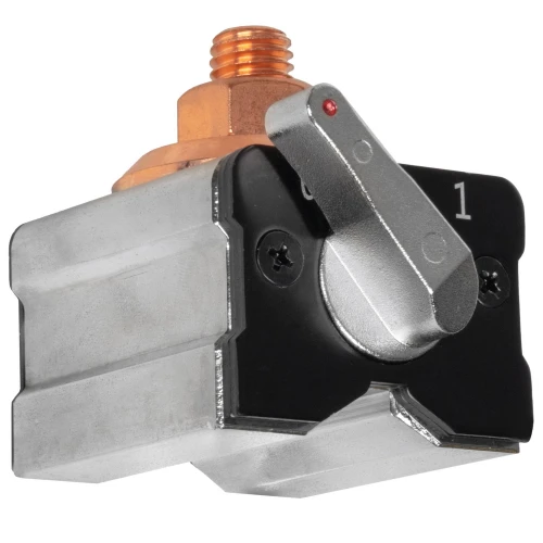 Masa magnetica sudura, Strong Hand, GM205 PowerBase Grounding Magnet, 500A, forta 50 kg, comutator ON/OFF, conector cupru