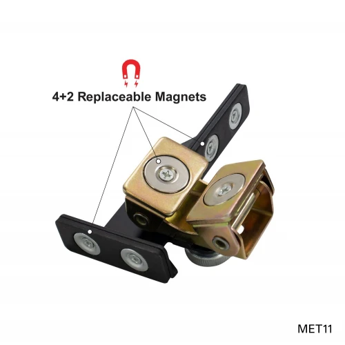 Suport magnetic sudura, Strong Hand, MET11 MagTab 2.0, forta 44 lb, pad V magnetic reglabil, magneti inlocuibili