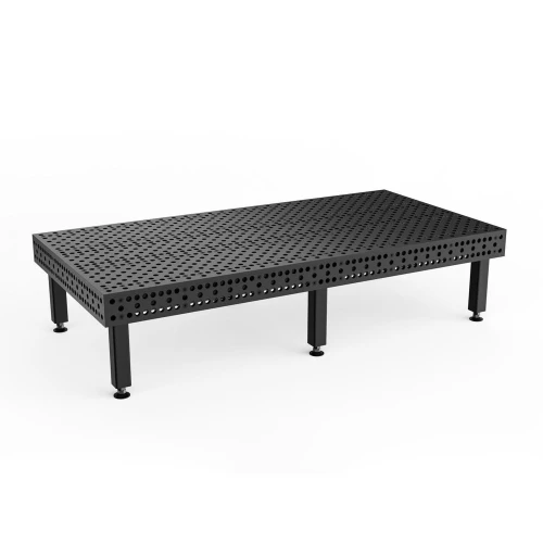 Masa sudura profesionala, Strong Hand, T28-3015XQ-A2, 3000 x 1500 mm, blat nitrurat, picioare fixe 500 mm