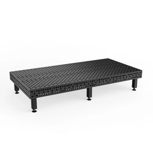 Masa sudura profesionala, Strong Hand, T28-3015XQ-A3, 3000 x 1500 mm, blat nitrurat, picioare fixe 400 mm