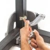 Menghina sudura 3 axe, Strong Hand, WAC45-SW 3 Axis Fixture Vise, brat Swing Away