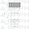 Bolt prindere rapida PLUS, GPPH, 16_A_002_PLUS, 16 mm