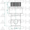 Bolt prindere rapida PLUS, GPPH, 28_A_002_PLUS, 28 mm