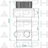 Bolt prindere rapida PRO, GPPH, 28_A_002_PRO, 28 mm