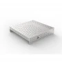 Capac inox masa sudura, GPPH, 16_50x50_NZSN_100x100, 1000x1000 mm, orificii 16 mm, retea 50x50, otel inoxidabil 1 mm
