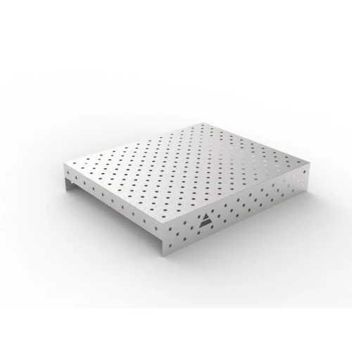 Capac inox masa sudura, GPPH, 16_DIAG_NZSN_120x100, 1200x1000 mm, orificii 16 mm, retea diagonala, otel inoxidabil 1 mm