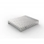 Capac inox masa sudura, GPPH, 28_100x100_NZSN_120x100, 1200x1000 mm, orificii 28 mm, retea 100x100, otel inoxidabil 1 mm