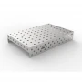 Capac inox masa sudura, GPPH, 28_100x100_NZSN_120x80, 1200x800 mm, orificii 28 mm, retea 100x100, otel inoxidabil 1 mm