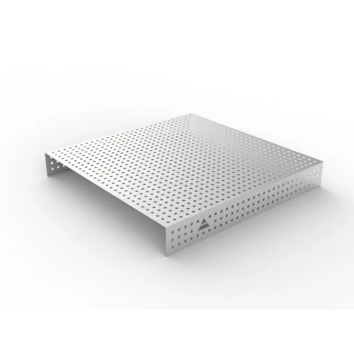 Capac inox masa sudura, GPPH, 16_50x50_NZSN_150x148, 1500x1480 mm, orificii 16 mm, retea 50x50, otel inoxidabil 1 mm
