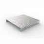 Capac inox masa sudura, GPPH, 28_100x100_NZSN_150x148, 1500x1480 mm, orificii 28 mm, retea 100x100, otel inoxidabil 1 mm
